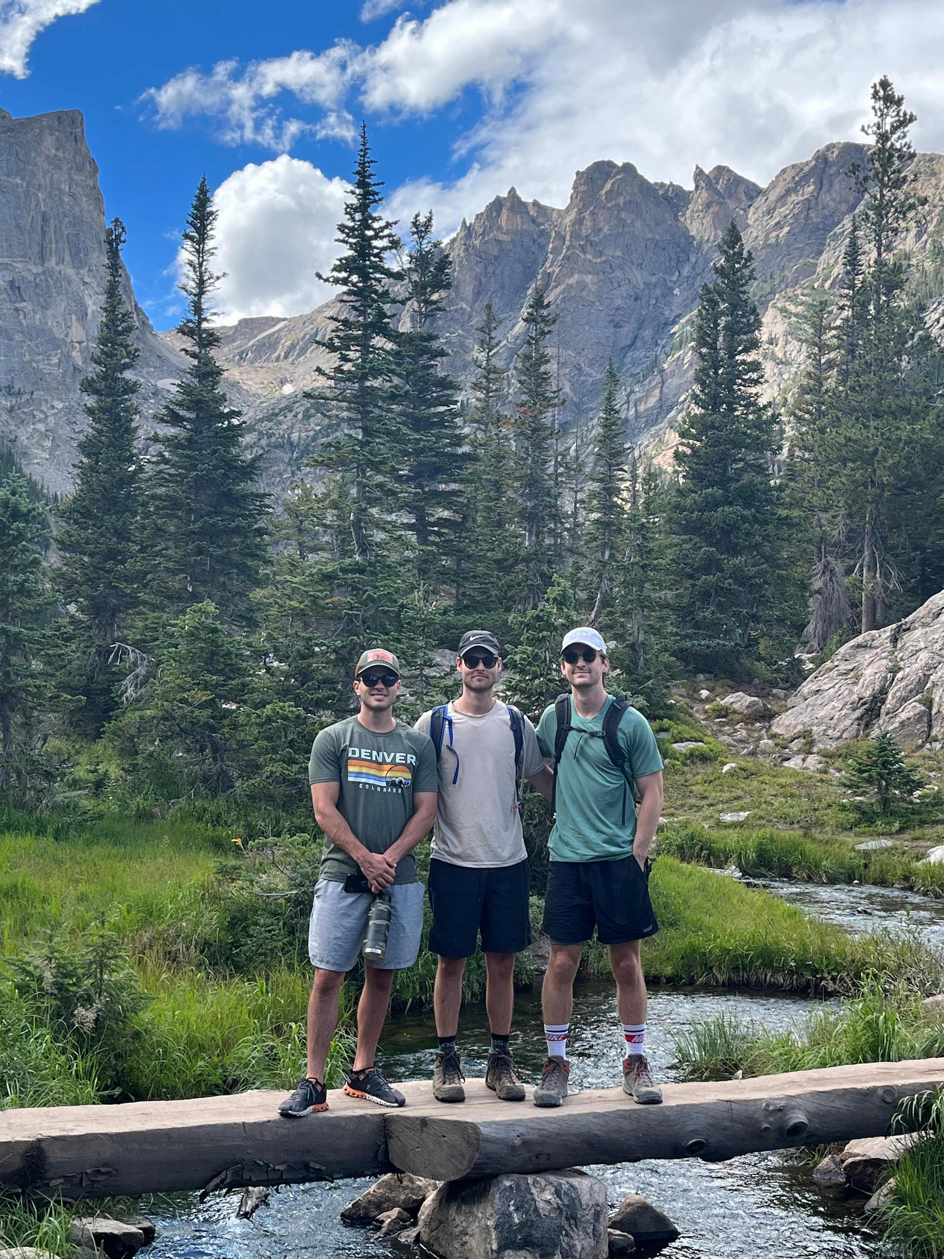 Vernon Bros team in the Colorado mountains
